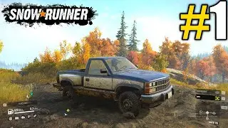 Snowrunner Chevrolet CK 1500 Driving First Time | Hindi #1