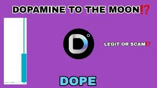 DOPE TOKEN TO THE MOON⁉️ DOPAMINE LEGIT OR SCAM CRYPTO⁉️ BITGET DELIST DOPE CRYPTO