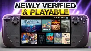 Top 10 Newly Verified and Playable Steam Deck Games!