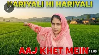 Subah ka time khet me|🌾🌅Village Life Vlog |#gaonvlog #khet #villagelife #rurallife #khetkavlog