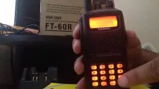 Programming the Yaesu FT-60R transceiver