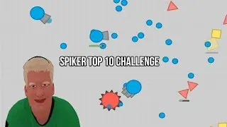 Diep.io Spike top 10 Challenge