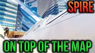 BO3 On Top Of The Map Spire *SUPER EASY* Wallbreach Glitch