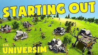 The Universim Starting out a new civilization - The Universim starting Alpha Gameplay