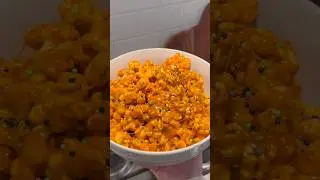 🍂🎃🧡🍿#asmr #popcorn #marshmallow #easyrecipe #fallvibes #fallrecipes ##satisfying #snack