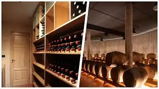 75 Terra-cotta Tile And Orange Floor Wine Cellar Design Ideas You'll Love ♡