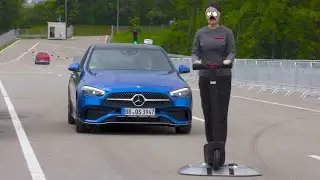 NEW MERCEDES C-CLASS FUNNY SAFETY FEATURES