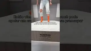 OS COLCH&Otilde;ES CABECASA N&Atilde;O TRANSFEREM MOVIMENTO #colchao #madeiramadeira #cabecasa