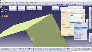 12 Variable radius fillet in Surface CATIA Tamil