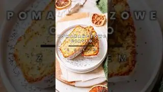Pomarańczowe ciasto z makiem