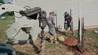 Vinyl Privacy Fence Install Crew (High Definition)