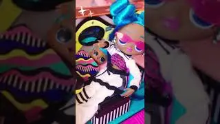 Series 3 Chillax OMG| LOL lil sister Sleepy Bones| LOL Surprise OMG Remix Plane Miss Royale #Shorts