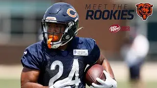 Khalil Herbert Meet The Rookies | Chicago Bears