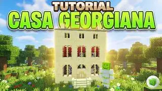 Minecraft: Tutorial de CASA Georgiana Realista (Construção Elegante)