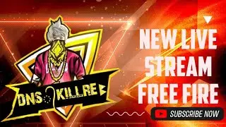 DNS KILLER is live free fire ka live stream 10k views 🥹🥀