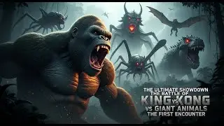 The Ultimate Showdown The Battle of King Kong vs Giant Animals The First Encounter