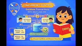 Concurrency Control (BASIC TO ADVANCE) in DBMS with Interview Questions | Sikho Aisa Ki Yaad Rahe.👈🏻