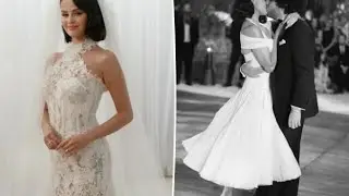 Selena Gomez shares first look at her and Benny Blanco&rsquo;s wedding reception First dance, a third dres