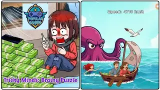 Tricky Minds Brainy Puzzle Level 103: Help Them Reach Speeds Of 1100 Km/h !Gameplay Solution