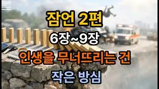 잠언 2편 6장~9장 인생을 무너뜨리는 건 작은 방심