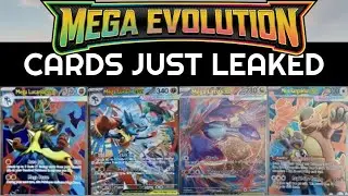Pokemon Mega Evolutions Leak Set Cards Revealed *Pokemon Card Photos Taken with a Potato*