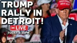 WATCH LIVE: Trump Rally In Detroit, Michigan
