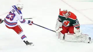 Adam Fox goes coast-to-coast against Devils