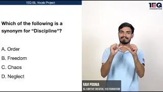 Discipline | 1EQ ISL Vocab