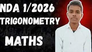 Trigonometry Maths NDA CDS All Defence Exam 