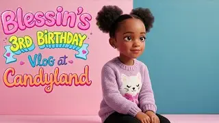 Blessin&rsquo;s 3rd Birthday Vlog at Candyland