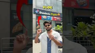 Last Time In Domino&rsquo;s - Fight 🤬!! #foodchallenge #fight