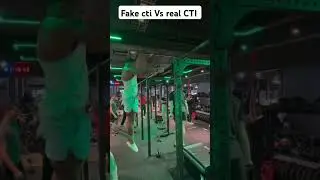 Front lever or planch or CTI?! #cti #calisthenics #shorts #reaction