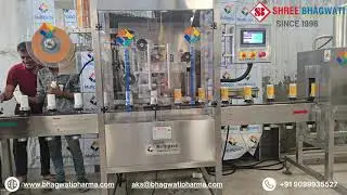 Automatic Shrink Sleeve Applicator with Heating Tunnel | Empty Bottle Labelling Machine