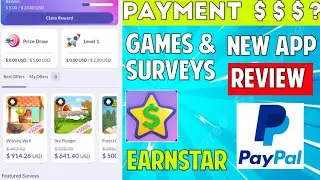 I Tested Earnstar Play To Earn And Surveys Earning App | Paypal Earning App | Paypal Gaming App