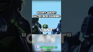 Goofy Ghost Shell HATES Iron Banner!  #destiny2 #destiny #funny
