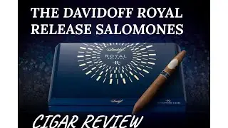 The Davidoff Royal Release Salomones Cigar Review. Wonderful tasting Cigar..#cigarreviews #davidoff