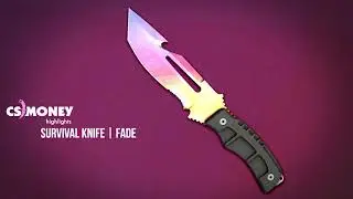 CS:GO | Survival Knife - Fade