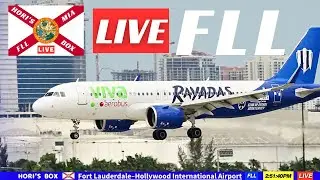 🔴 LIVE | Plane Spotting at Fort Lauderdale-Hollywood International Airport (FLL)