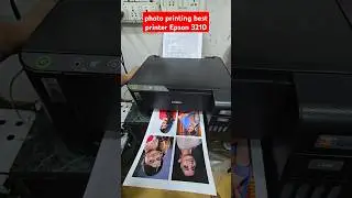 Epson 3210 All-in One Color printer Photo Best quality printing #photoprinting