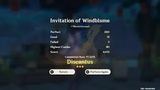 Windbloom on Steriods | 97% ACC | Zither | MY MAP