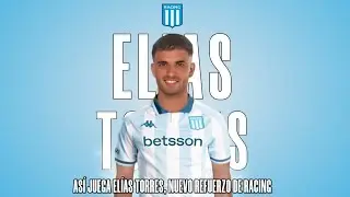 ASÍ JUEGA ELÍAS TORRES, NUEVO REFUERZO DE RACING💙