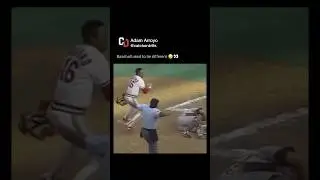 Contact sport? 😳 #baseball