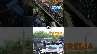 momen kedatangan dua tim El Clasico di GBLA #viral #persib #persija #elclasico #duel #sepakbola #fyp