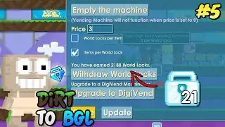 INSANE PROFIT FROM OPEN SIGN!! [PART 2] | Dirt to BGL #5 | Growtopia
