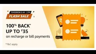 Free ₹35 Recharge - Amazon Upcoming Offer | Amazon Flash Offer