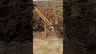 What old farming trick is best for turning difficult soil.
