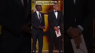 George Clooney & Don Cheadle funny moment at Golden Globes