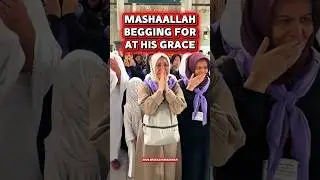 Mashaallah begging for at his grace. #makkah #kaaba #shorts #trending #arabic