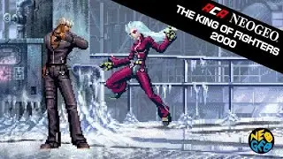 Jugando kof 2000 con Zero clon