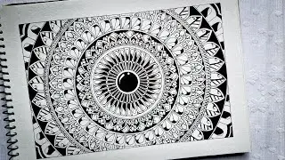 Draw with Me: Mandala Edition || Step By Step Guide || Mandala.aesthete